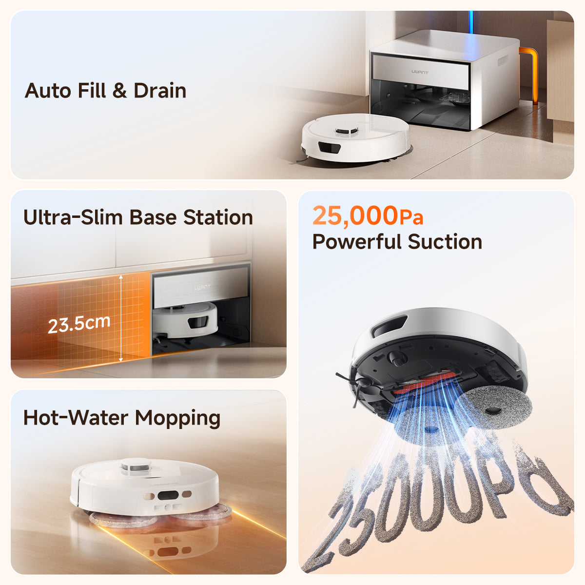 Uwant T300 Robot Vacuum