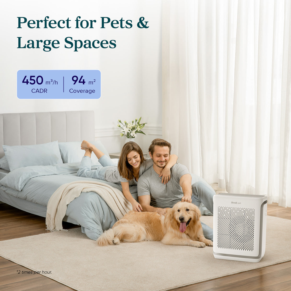 Levoit Vital 200S Pet Care Smart True HEPA Air Purifier