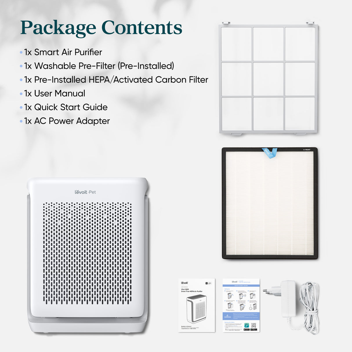 Levoit Vital 200S Pet Care Smart True HEPA Air Purifier