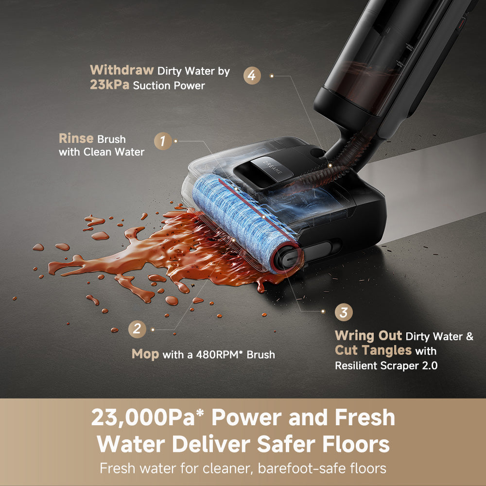 Dreame H15 Mix Wet & Dry Vacuum Cleaner (Without Carpet Cleaner)