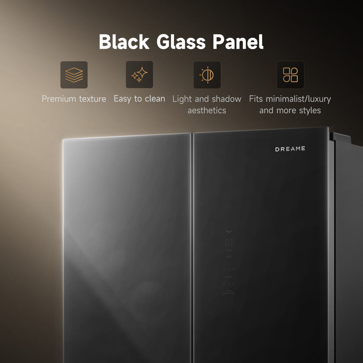 Dreame C-Fresh Side By Side Refrigerator 430L