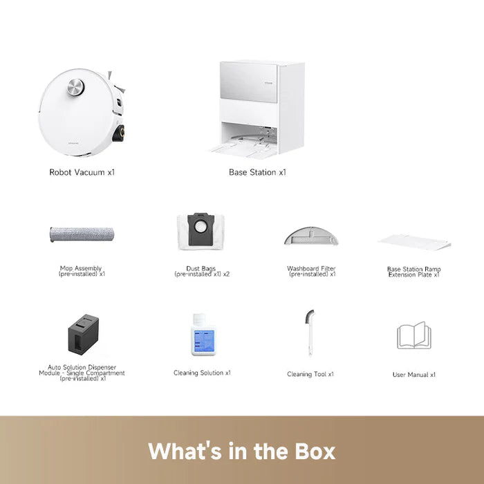 Dreame Robot Vacuum Mop Aqua 10 Roller