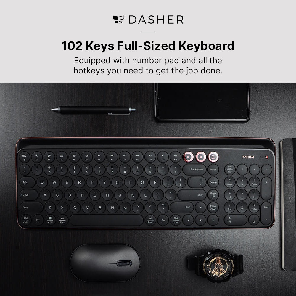 Miiiw K02 Wireless Bluetooth Keyboard