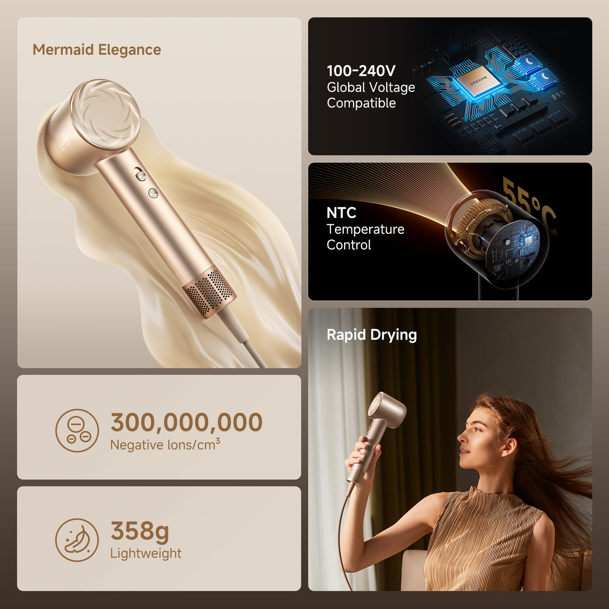 Dreame Hair Glory Uni High-Speed Hair Dryer
