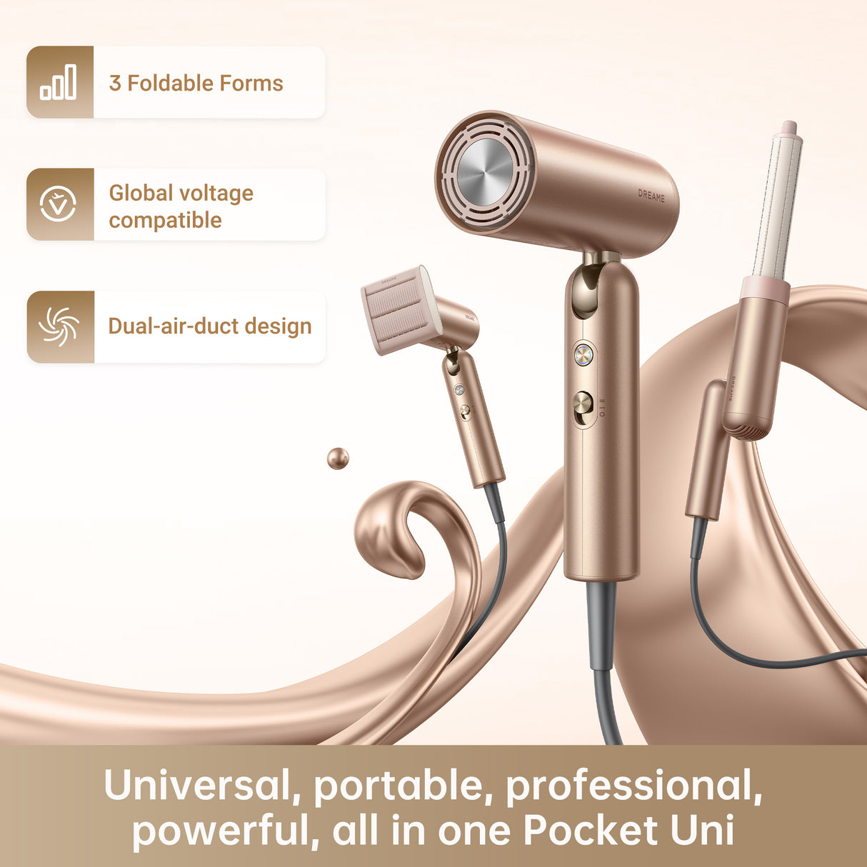 Dreame Pocket Uni High-Speed Hair Dryer
