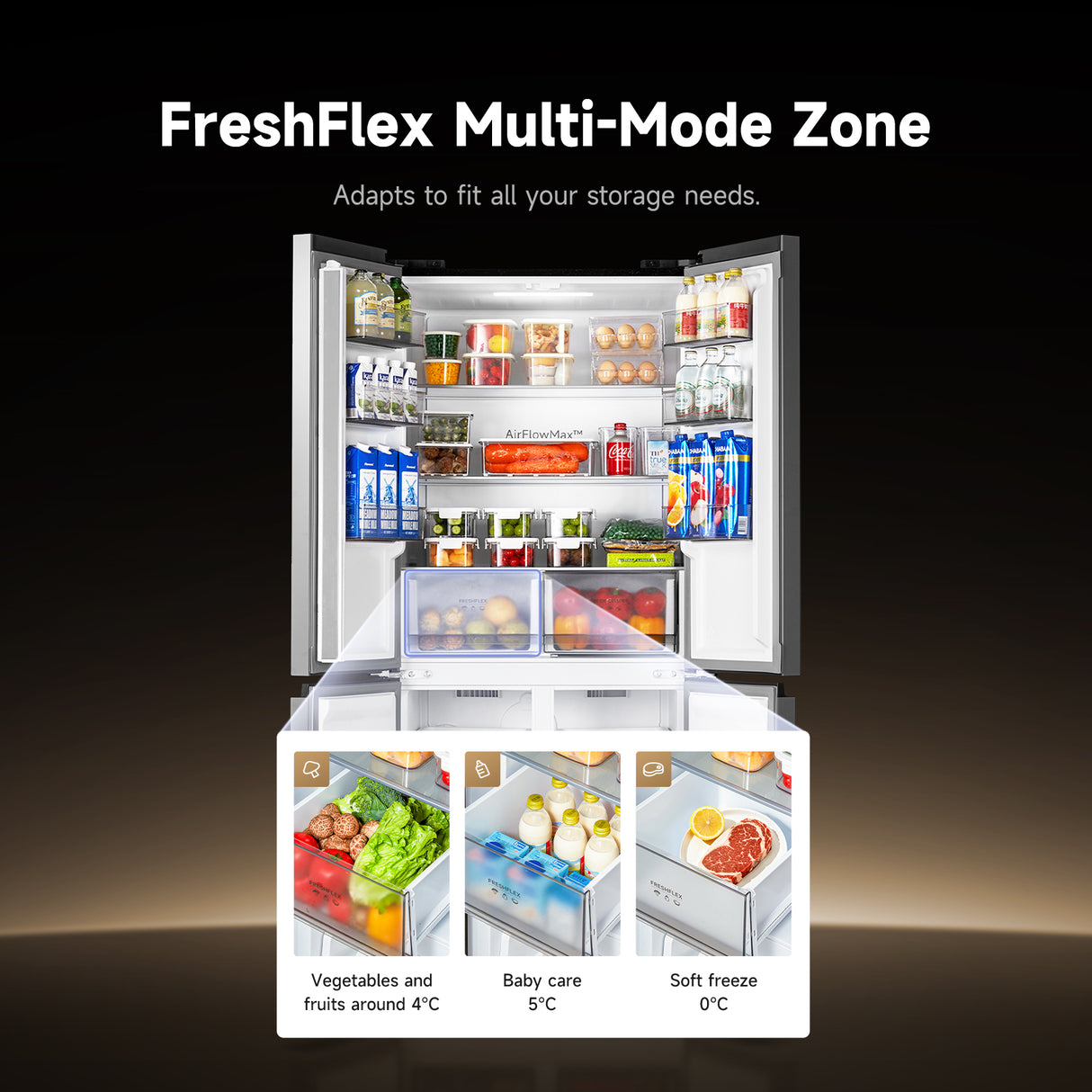 Dreame C-Fresh Side By Side Refrigerator 430L