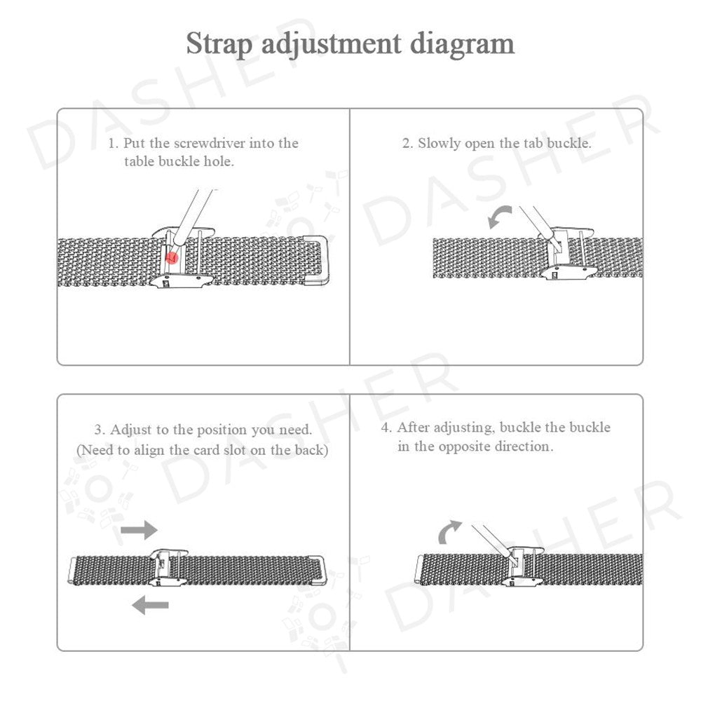Stainless Steel Strap for Xiaomi Mi Band 4