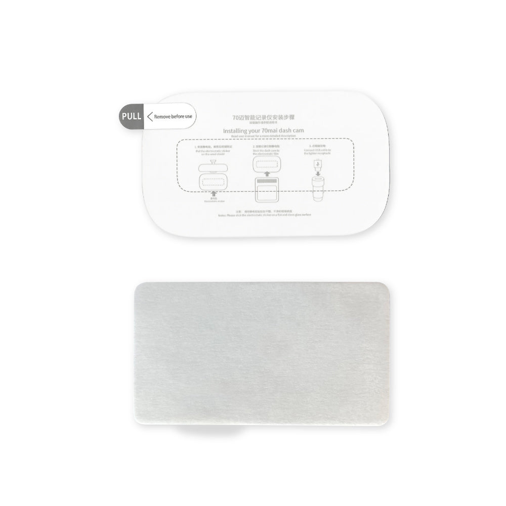 70mai Dashcam Electrostatic Sticker