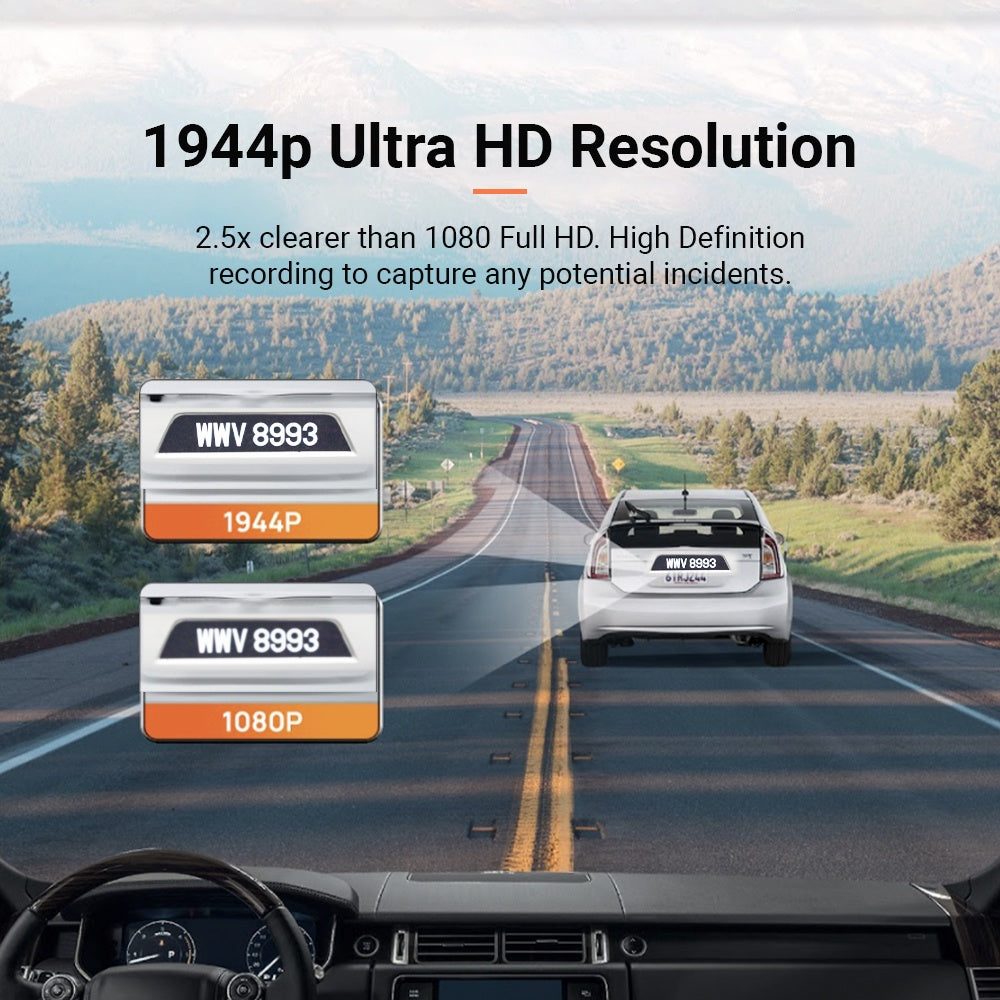 70mai M500 Dash Cam with TPMS