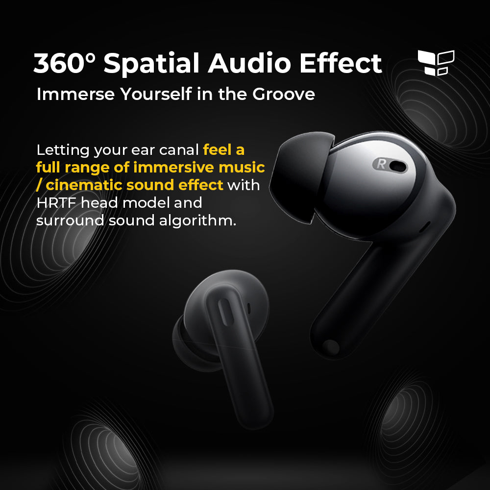 realme Buds T300 True Wireless Earphone 30dB Active Noise Cancelling Bluetooth 5.3 TWS Earphone