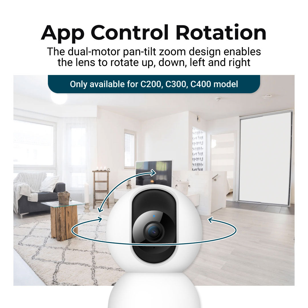 Xiaomi CCTV 360 IP Security Camera Mi Home 2K/C200/C300/C400 1080P HD Security AI Motion Detection with Cloud Storage