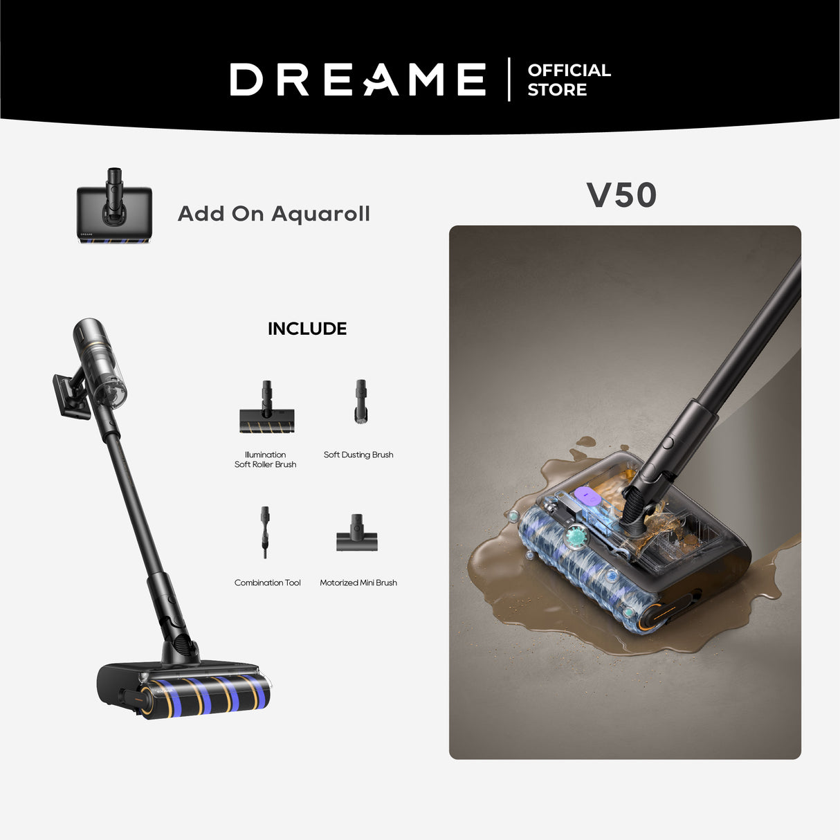 Dreame V50 Cordless Vacuum Cleaner