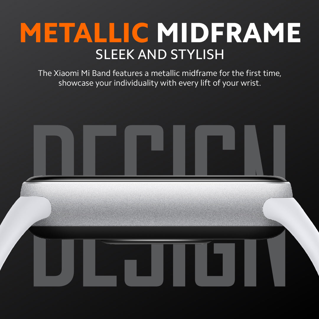 Xiaomi Mi Band 9 | 1.62'' Color AMOLED Screen 150+ Sport Modes Upgraded Health Monitor with 21-Day Battery Life