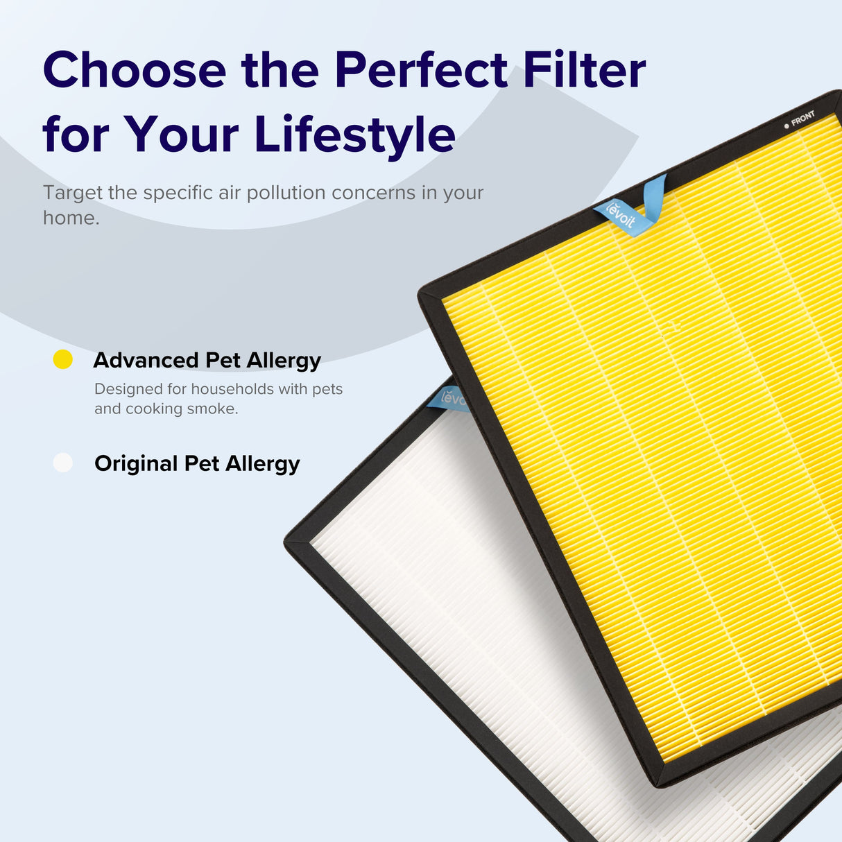 Levoit Vital 100S/200S Pet Care Air Purifier Advanced Pet Allergy Replacement