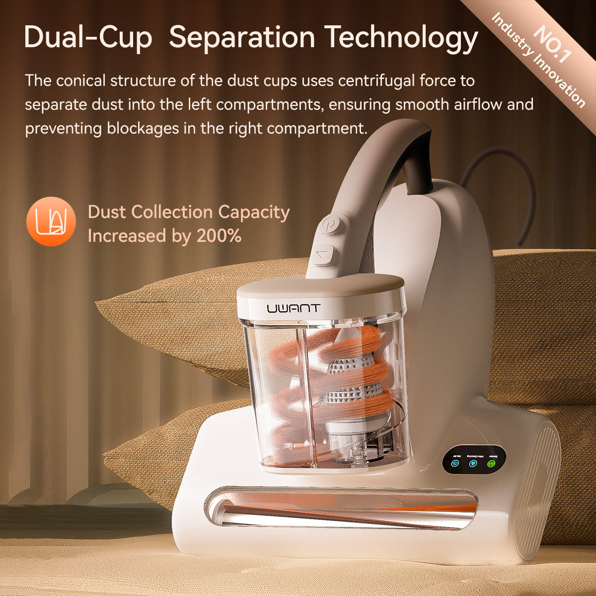 Uwant M600 Dust Mite Vacuum