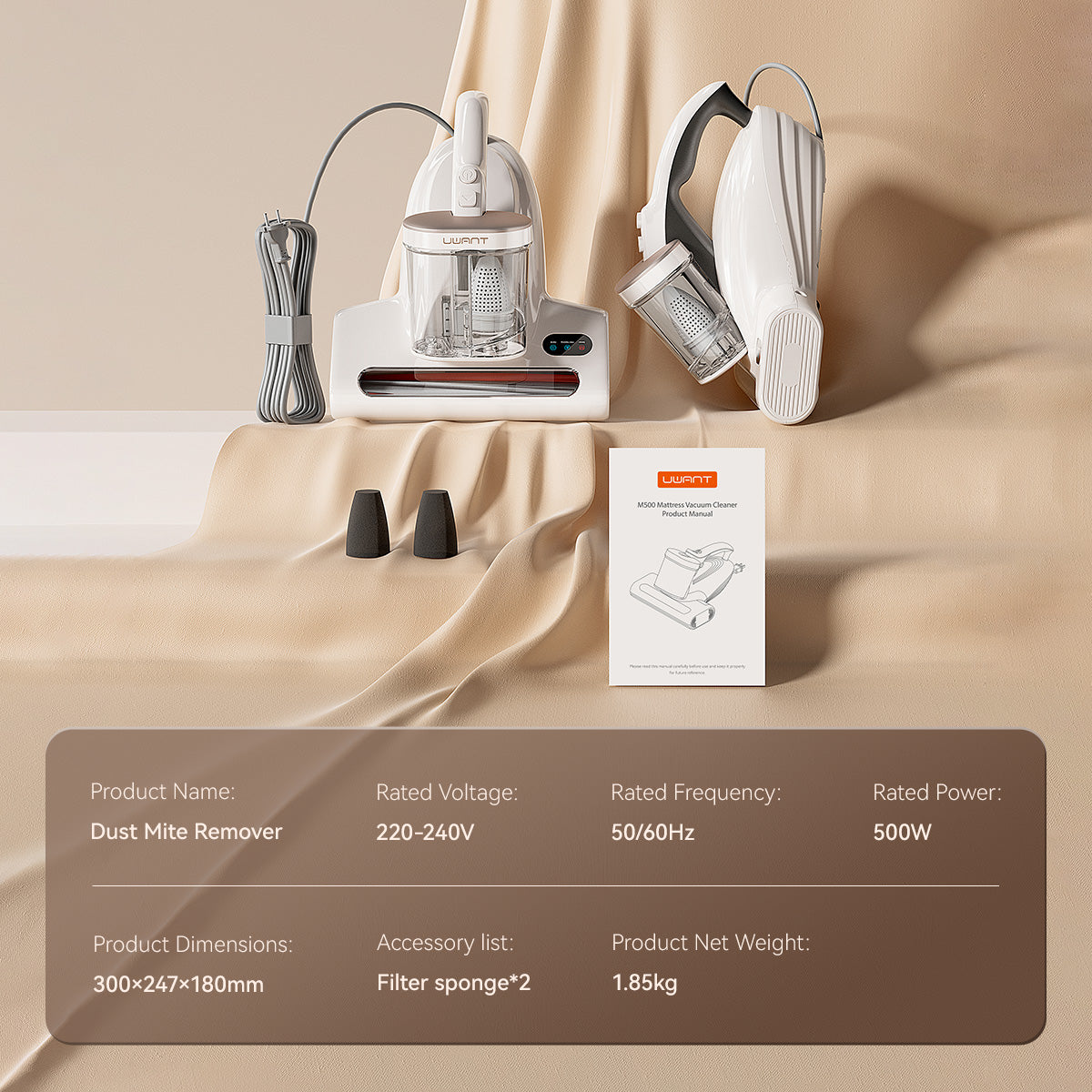 Uwant M600 Dust Mite Vacuum