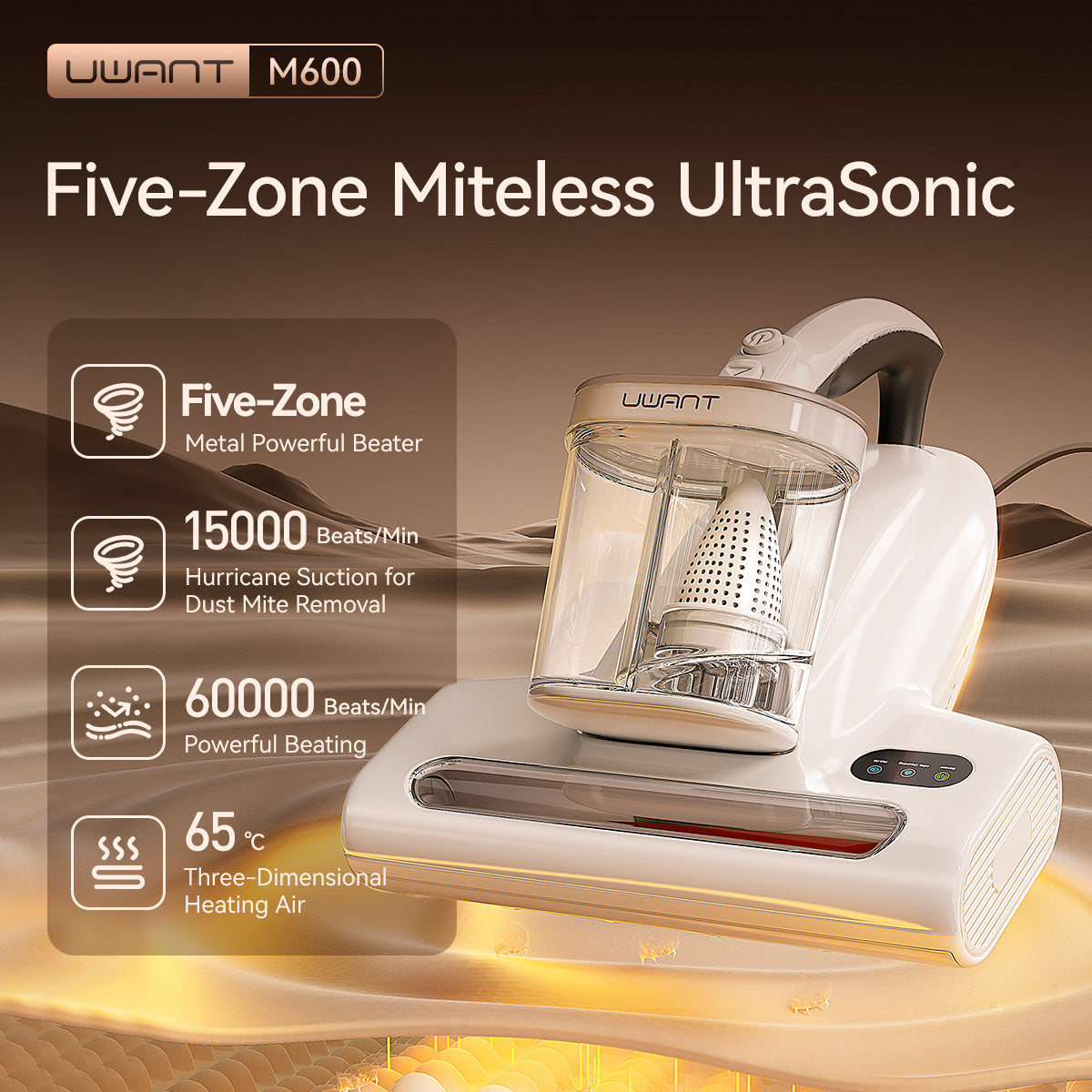 Uwant M600 Dust Mite Vacuum