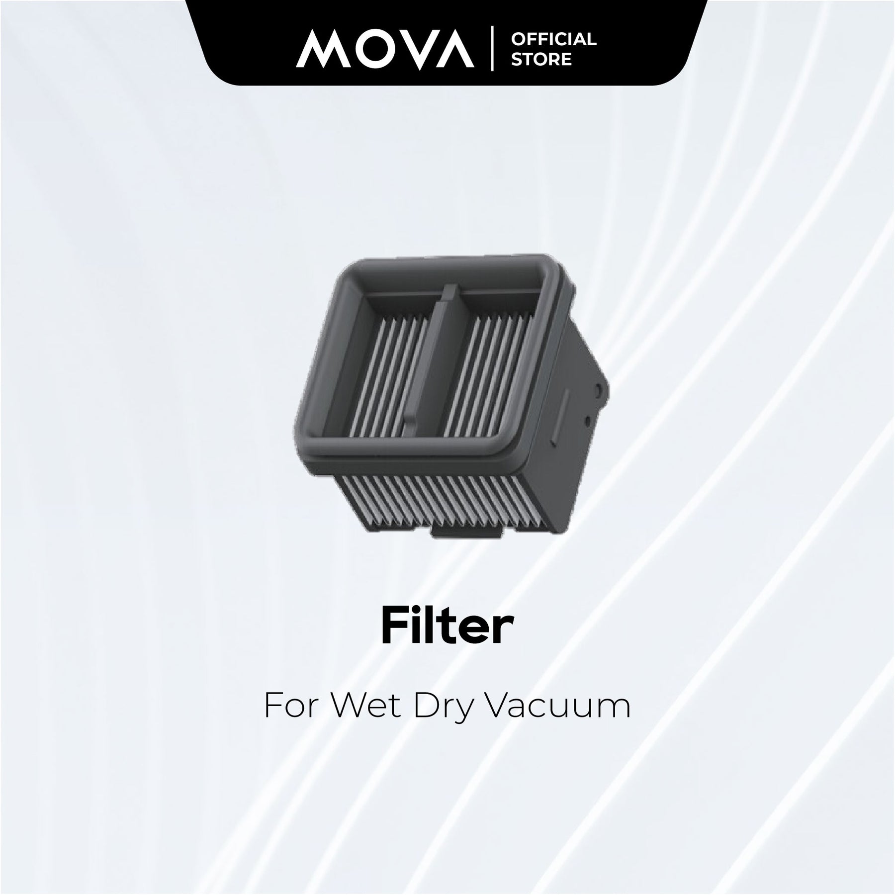 Mova Vacuum Cleaner Accessories Filter Roller Brush (K20/20 Pro/K30/K30 Mix/M10/X4 Pro)