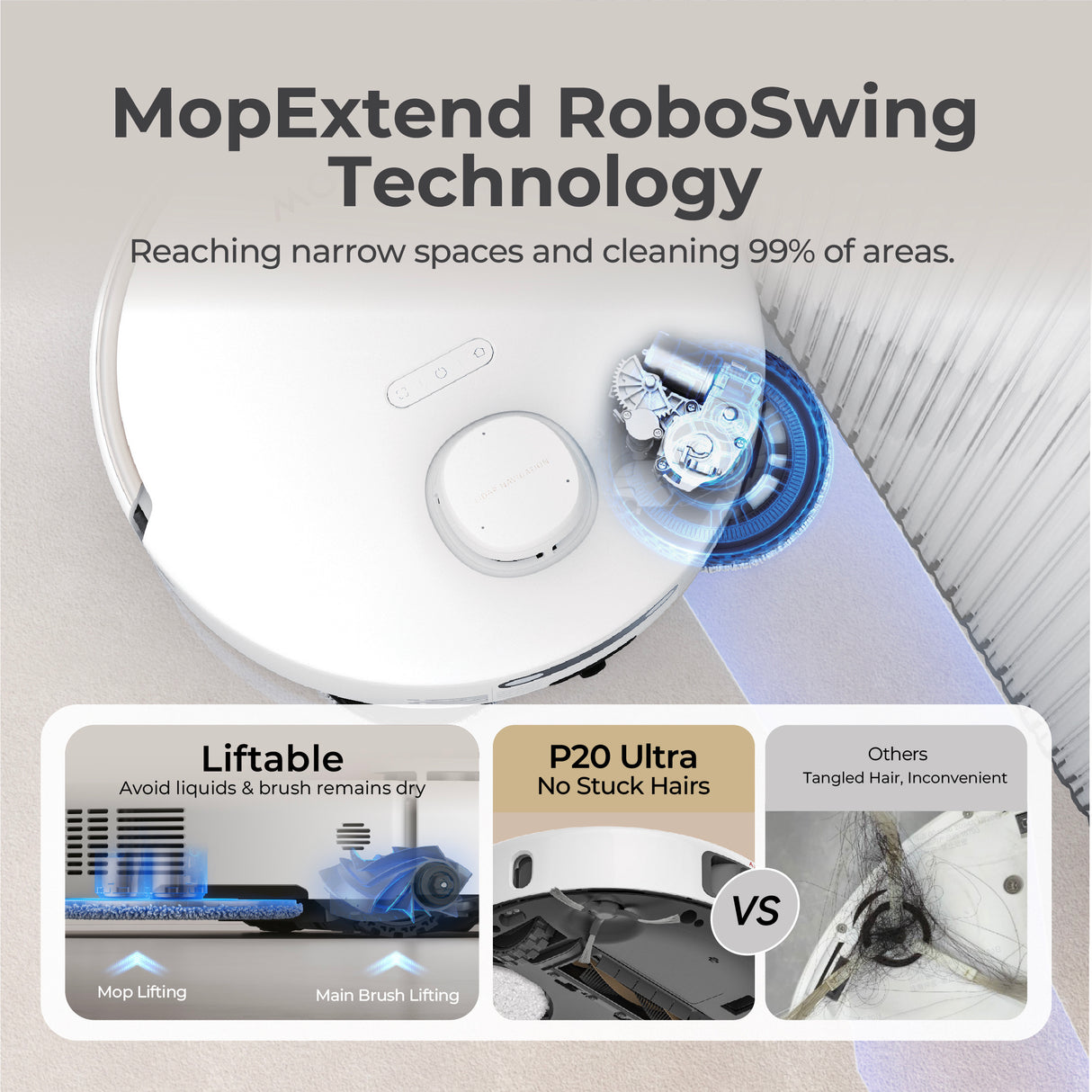 MOVA P20 Ultra Robot Vacuum