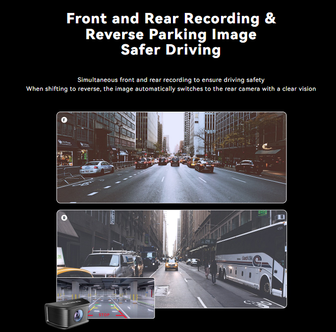 DDPAI M5S Car Stereo Dash Cam