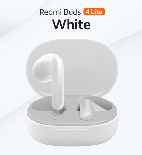 Xiaomi Redmi Buds 4 Lite Wireless Earbuds TWS Bluetooth 5.3 Call Noise IP54 Water Resistance 20 Hours Battery