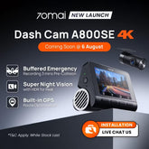 70mai A800SE 4K Dashcam