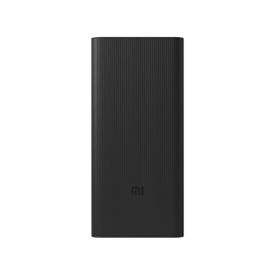 Xiaomi Power Bank 18W 30,000mAh, dark gray rectangular body