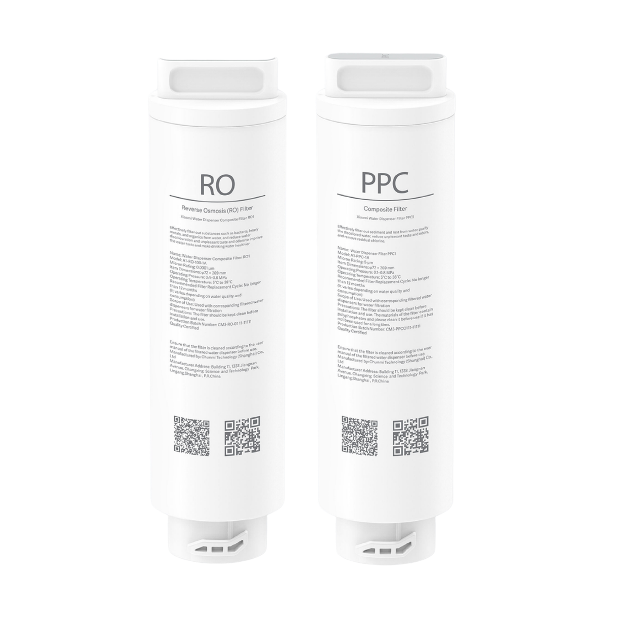 Xiaomi Water Dispenser Filter Replacement (RO1 & PPC1)