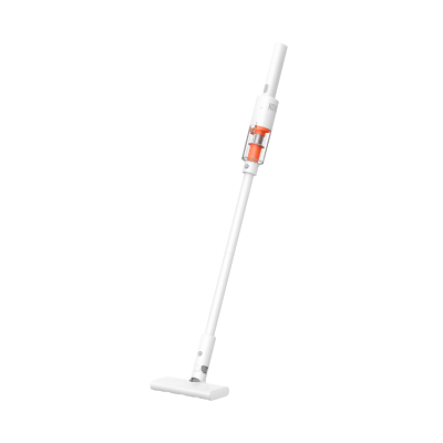 Xiaomi P30 cordless stick vacuum with floor brush, white and orange accents