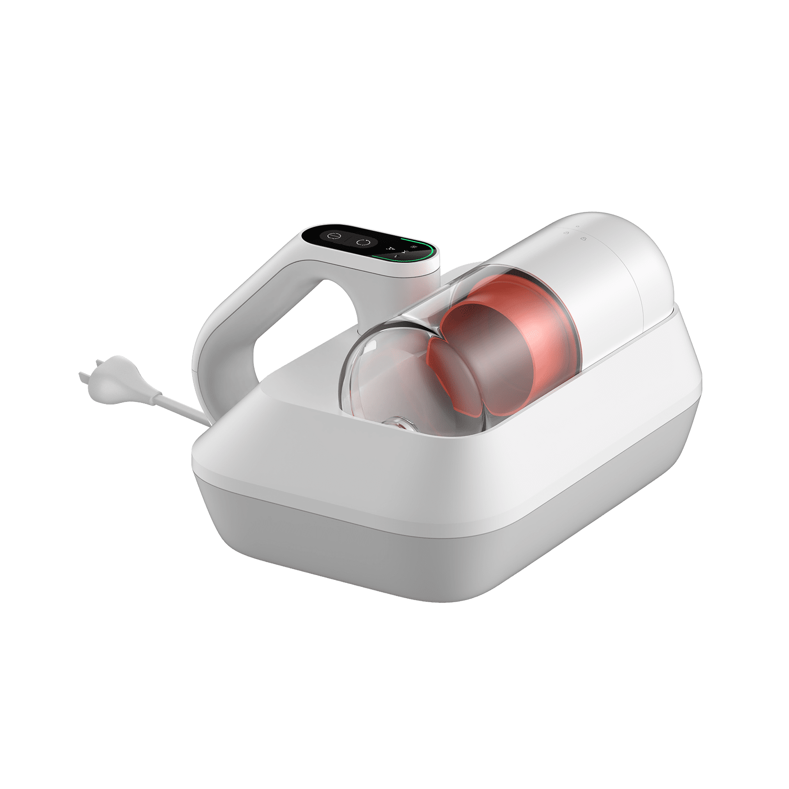 Xiaomi Dust Mite Vacuum Cleaner Pro Handgerät mit rotem transparentem Behälter