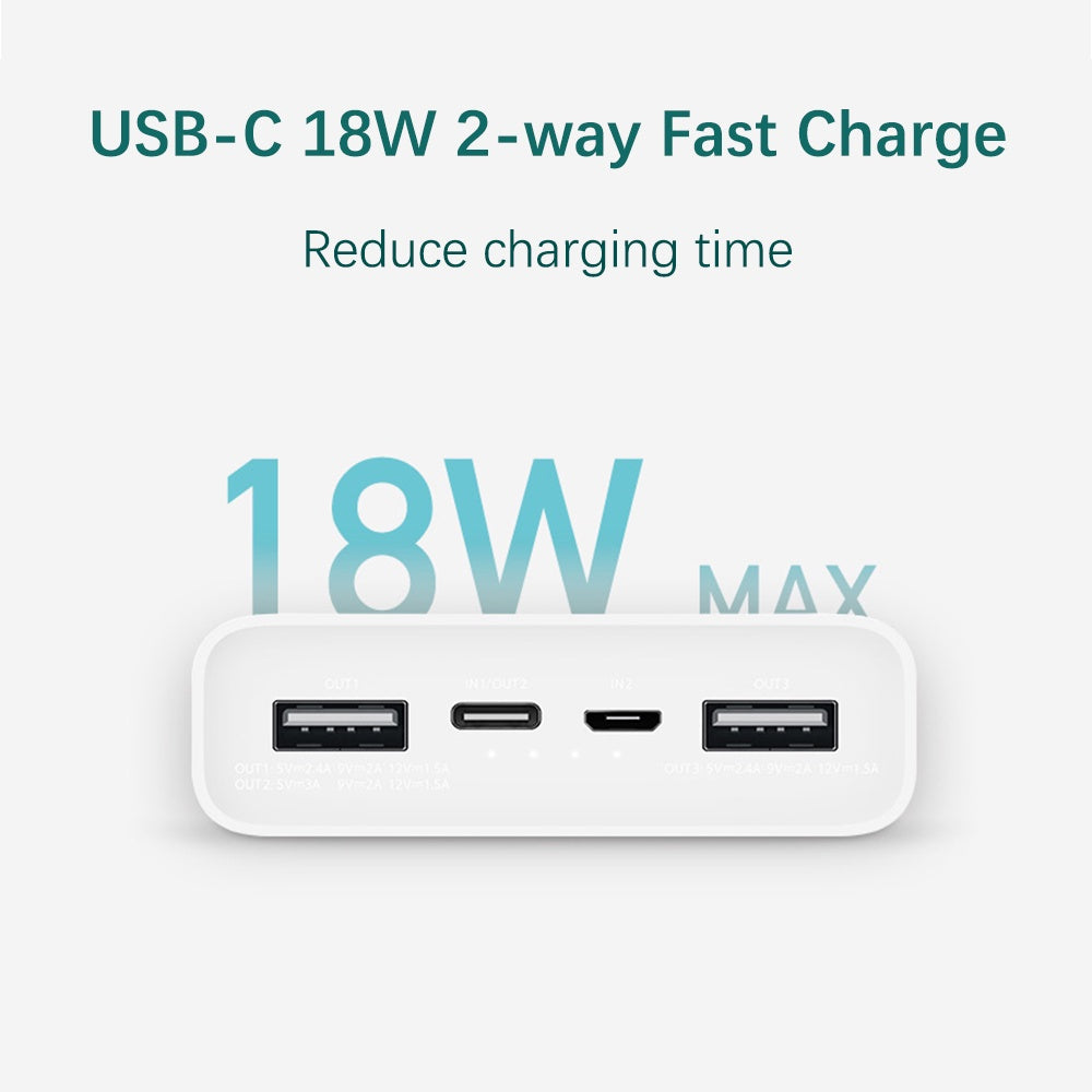 Xiaomi Mi Power Bank 3 20000mAh 18W