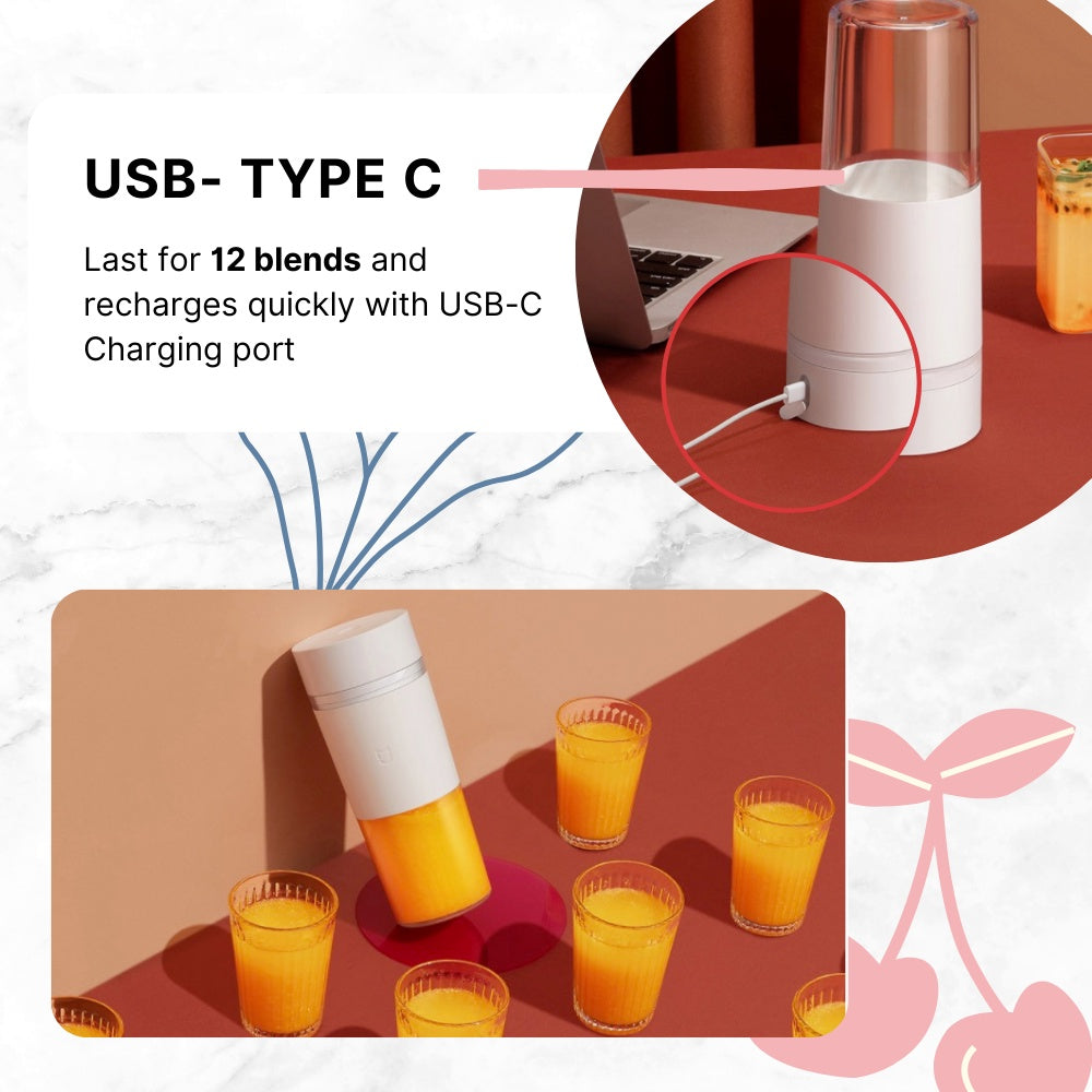 Xiaomi Mijia Portable Juice Blender 300ml