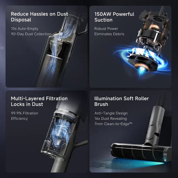 Dreame Z10s Station Cordless Vacuum Cleaner