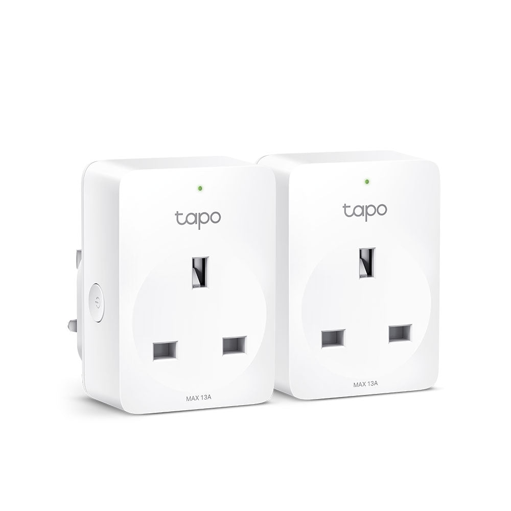 【Safety Smart Plug】TP-LINK TAPO P110 (2PX) MINI SmartPlug, Energy monitor Timer plug, works with Google Home_Wifi_Smart