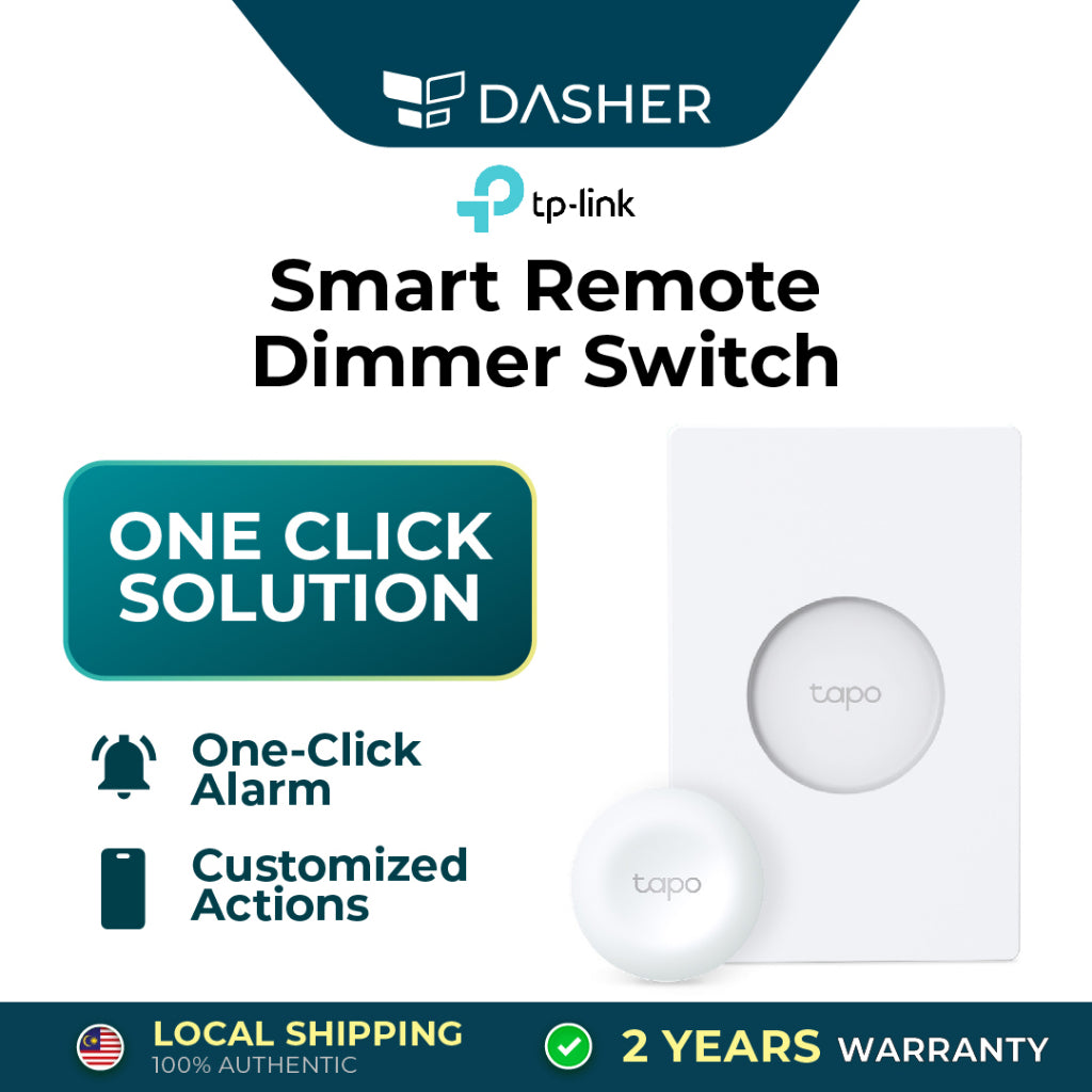 TP-Link Tapo smart remote dimmer switch with two wireless buttons