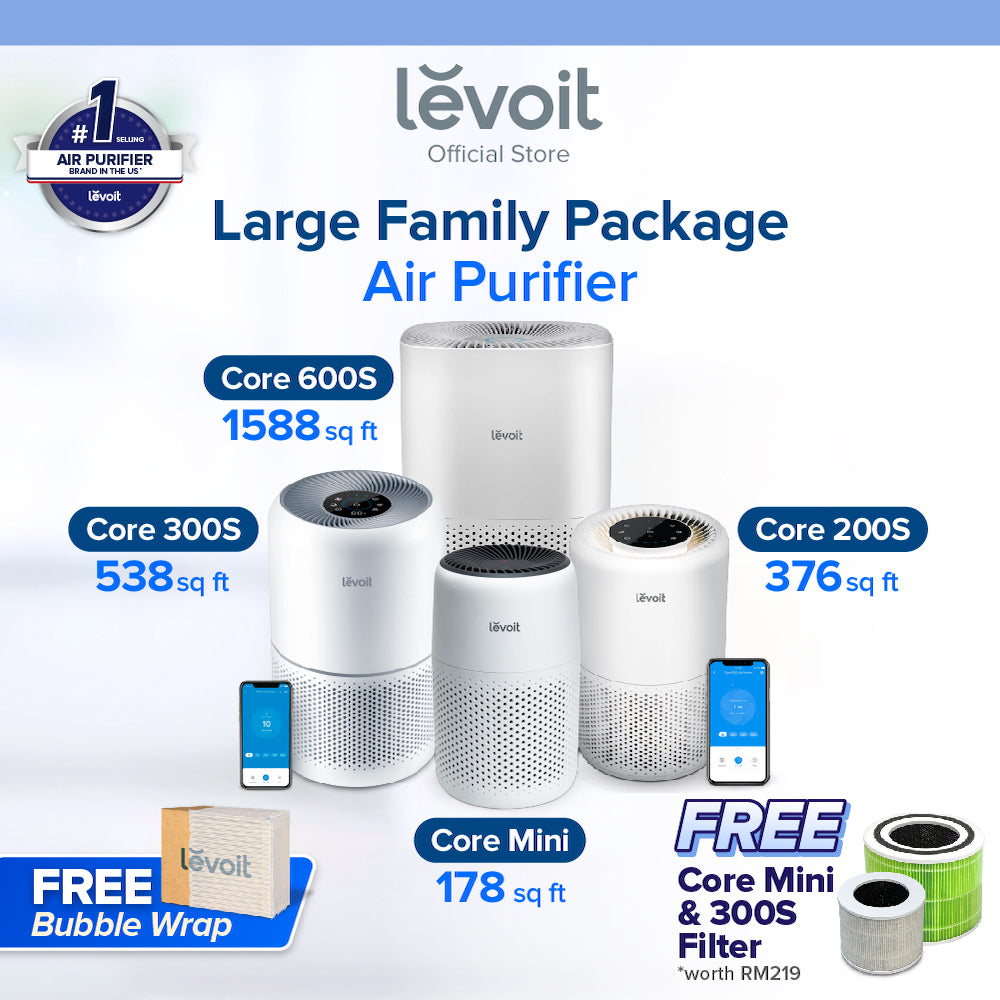 Levoit Core Family Package Air Purifiers (Large)