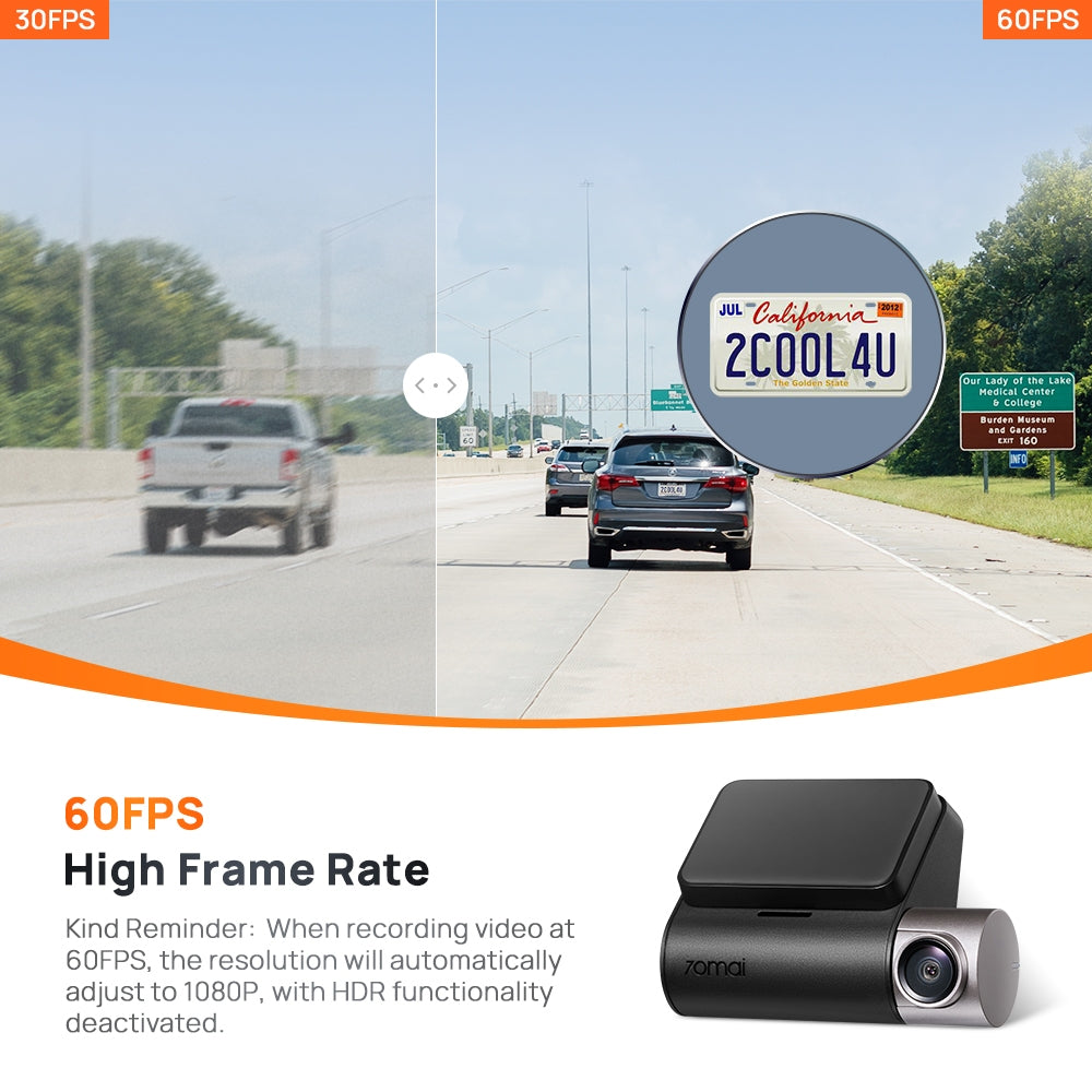 70mai A510 Dash Cam