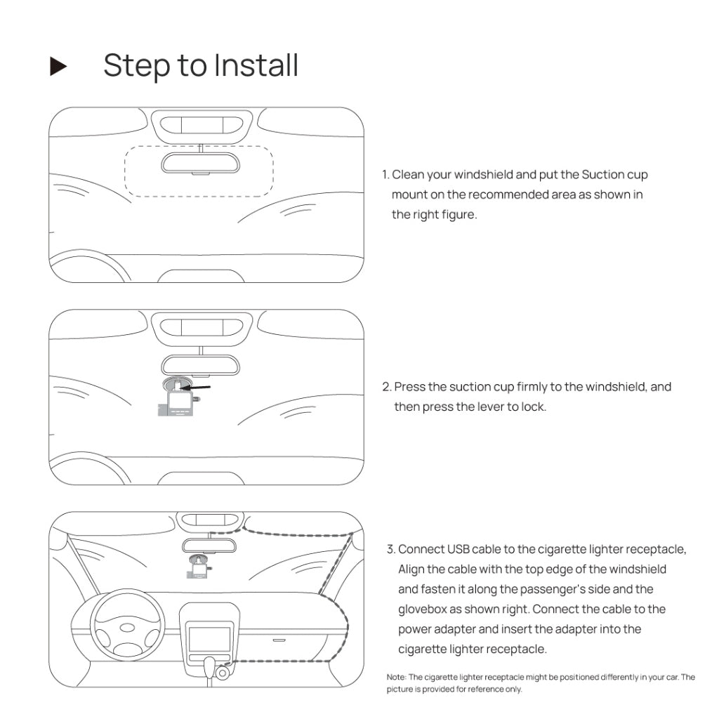 70mai Dash Cam Mount