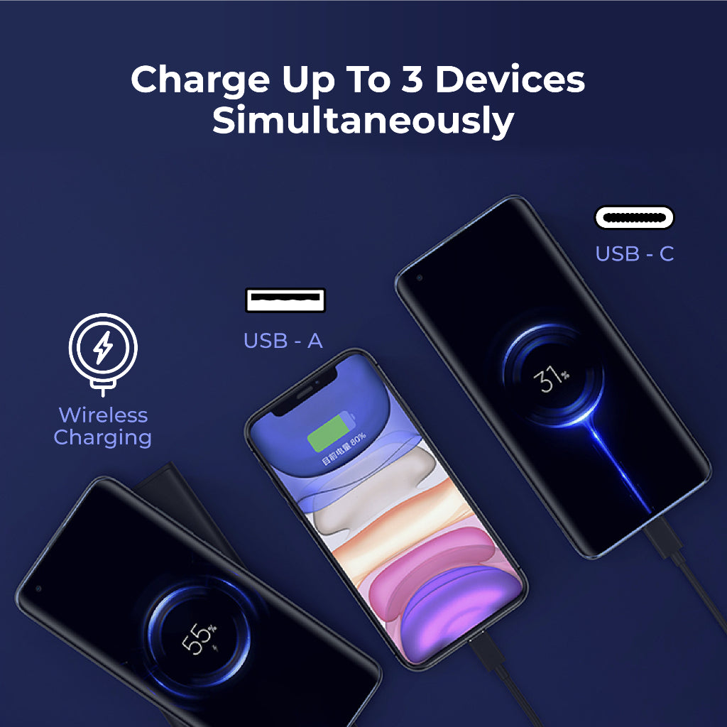 Xiaomi 2-in-1 Wireless Power Bank 10000mAh 30W