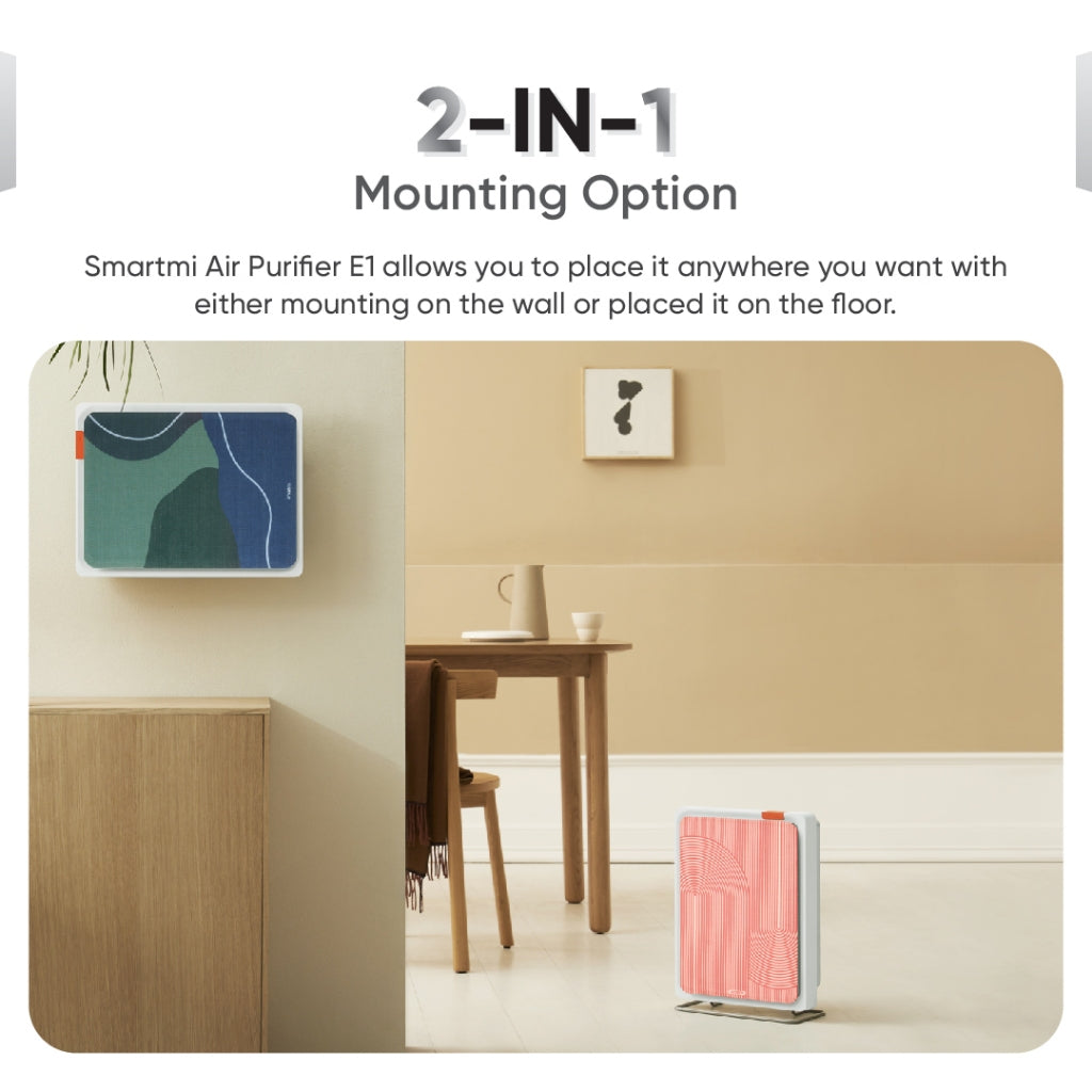 Smartmi E1 Frame Air Purifier with Extra Filter