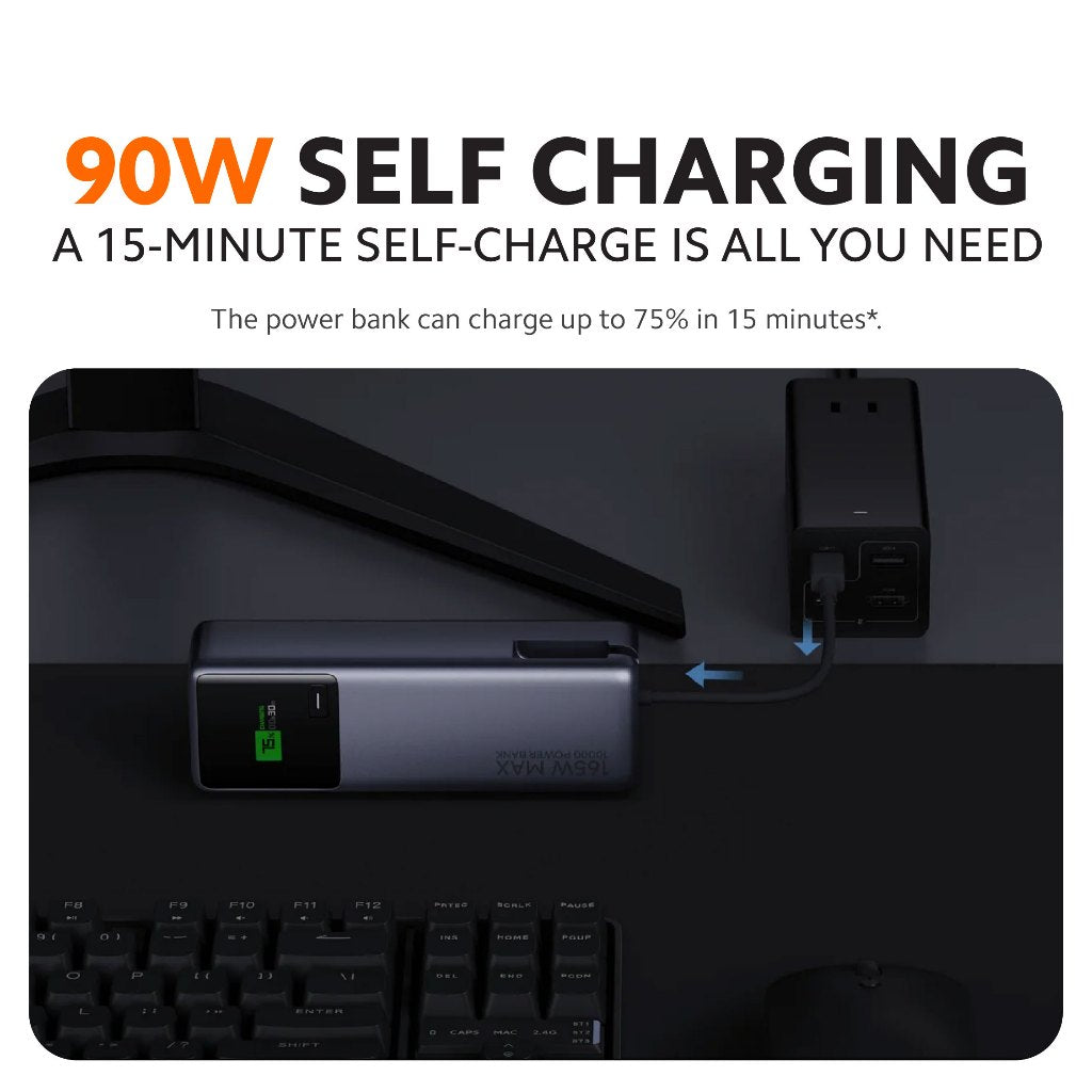 Xiaomi 165W Power Bank 10000 (Integrated Cable)
