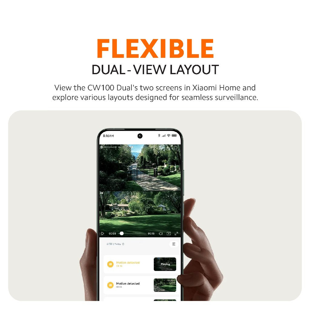 Xiaomi Outdoor Camera CW100 Dual