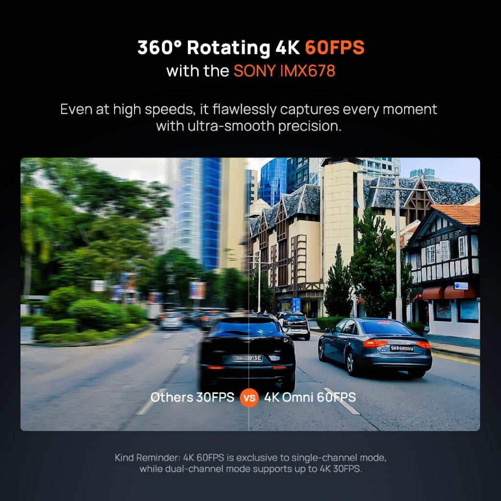 70mai Omni X800 Dash Cam