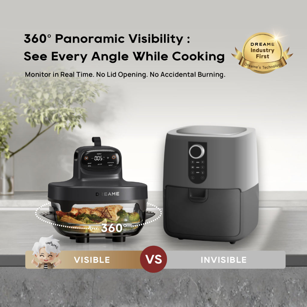 Dreame Tasti PT60 Glass Air Fryer