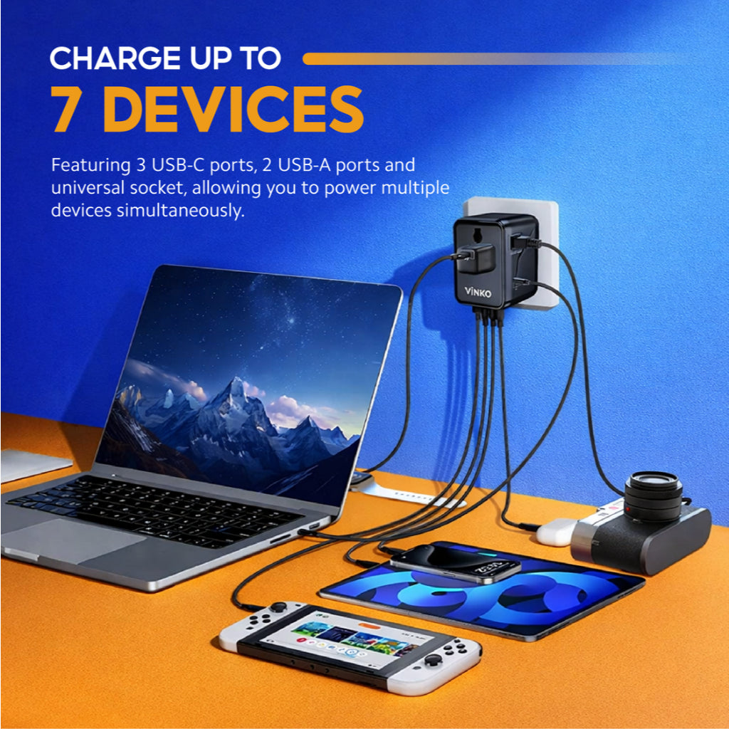 VINKO V1109 Universal Travel Adapter