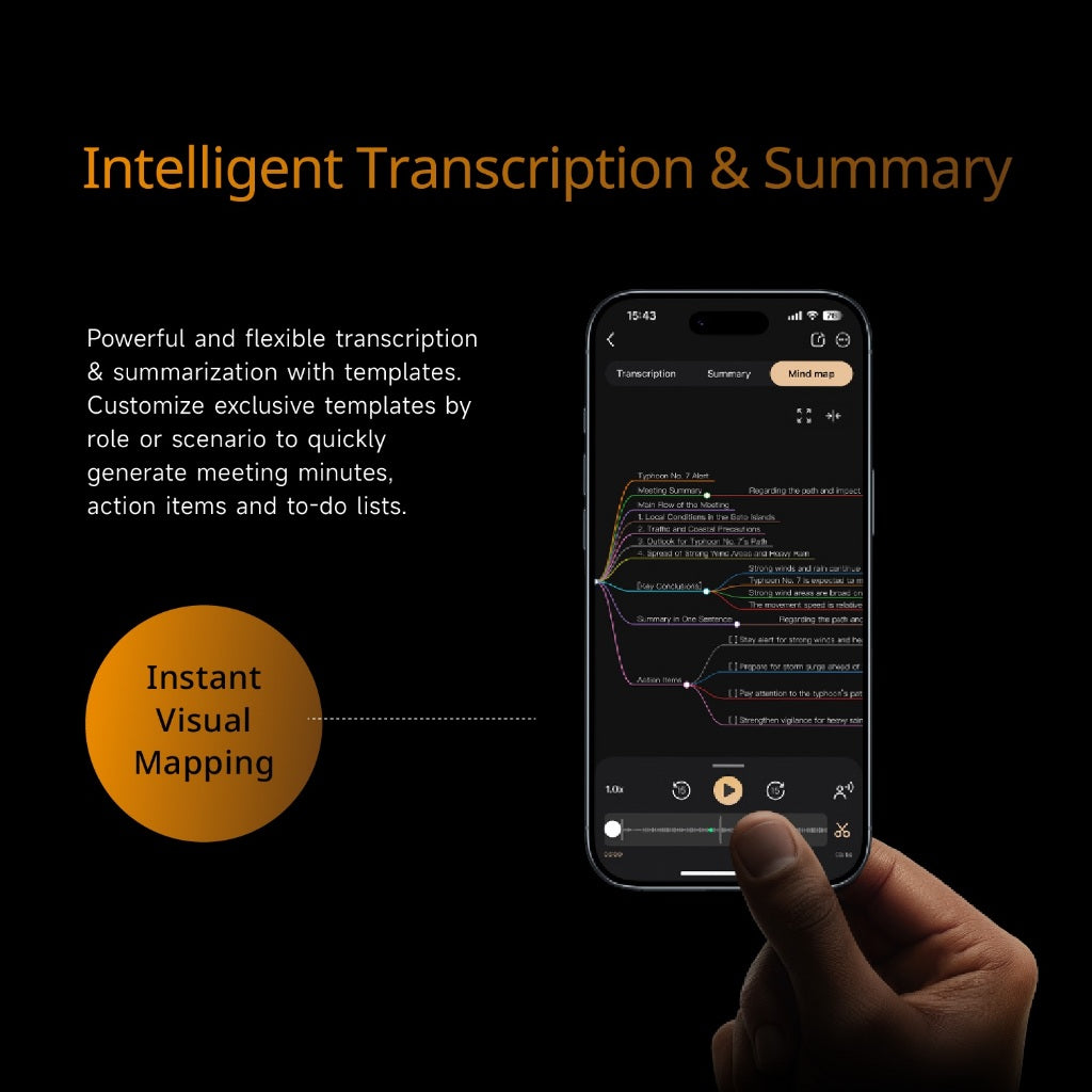 MOVA TPEAK AI Note Voice Recorder
