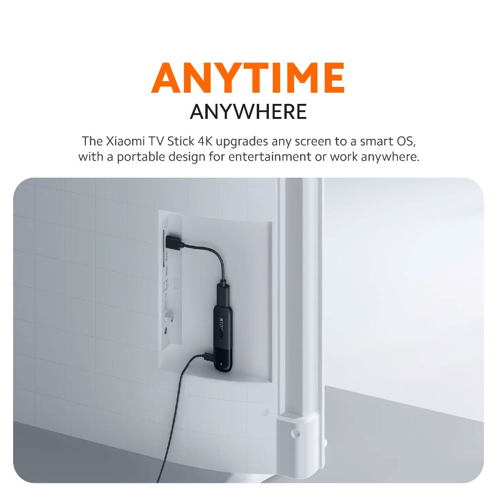 Xiaomi TV Stick 4K (2nd Gen) Streaming Media Player