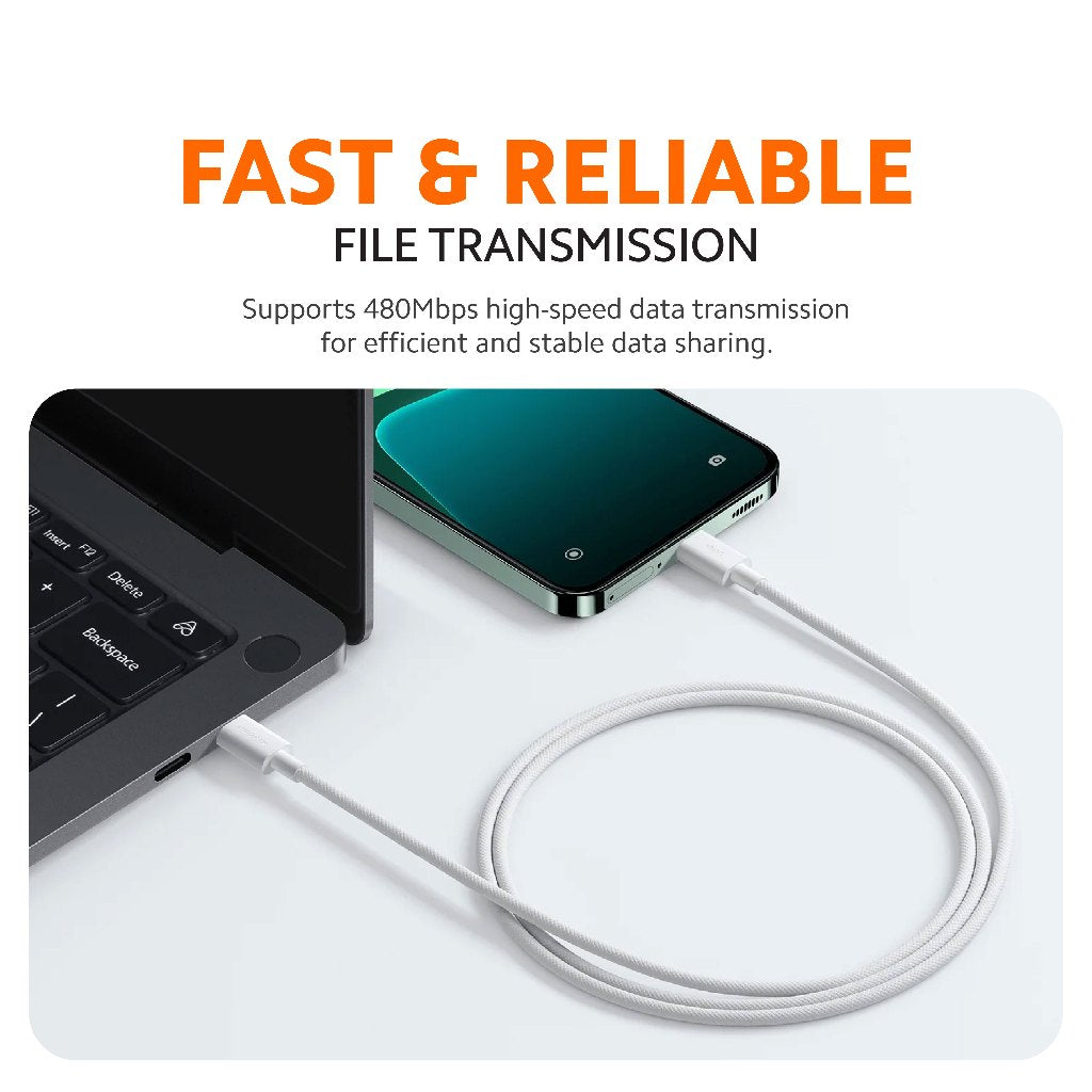 Xiaomi 3A Braided USB-C to USB-C Cable
