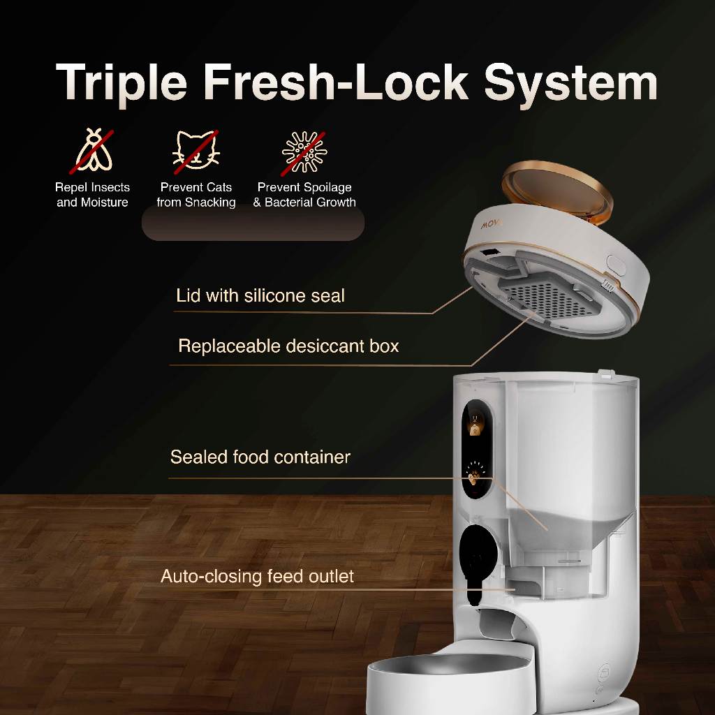 MOVA NutriPal 10 Ultra Smart Pet Feeder