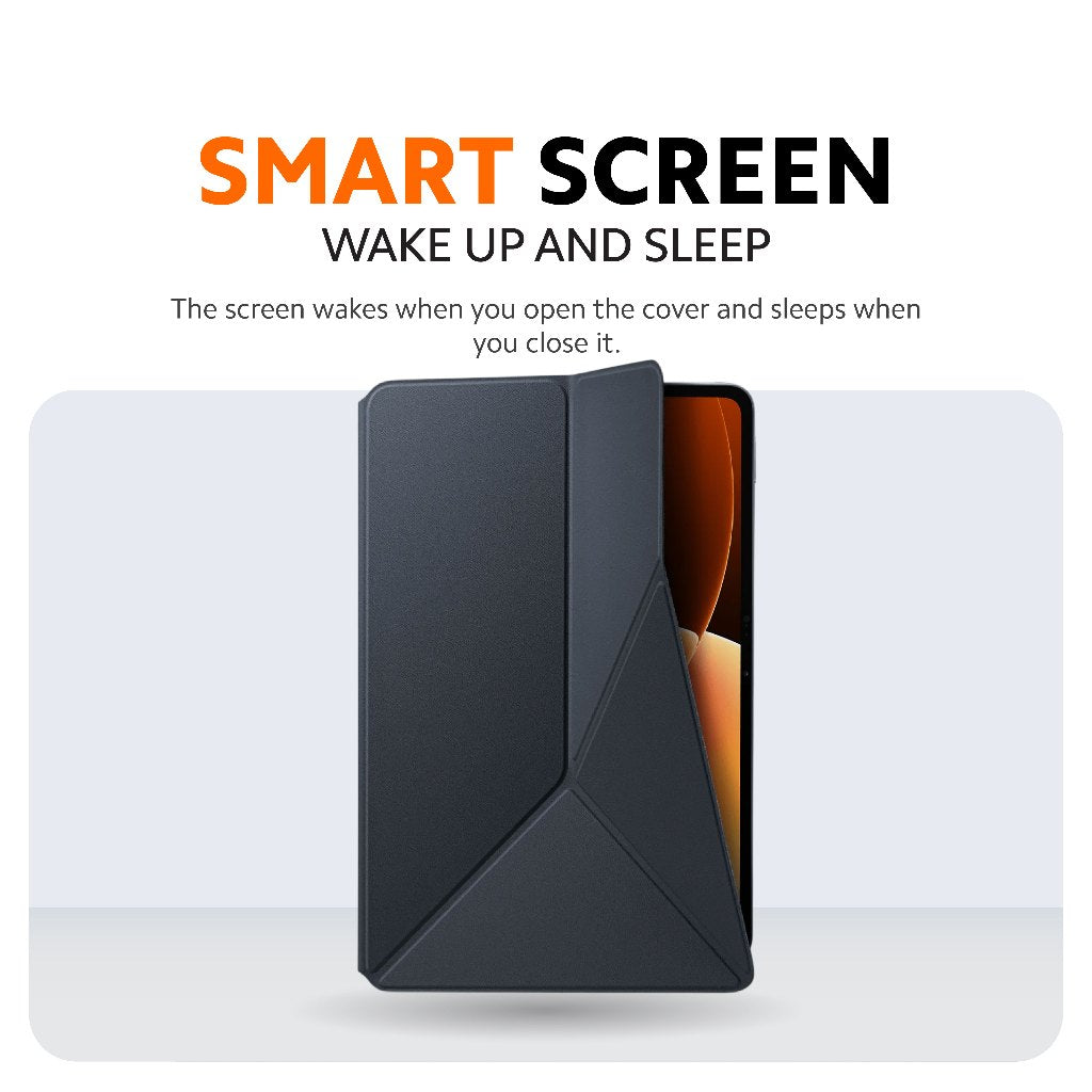 Xiaomi tablet folio cover with front flap, upright protective stand